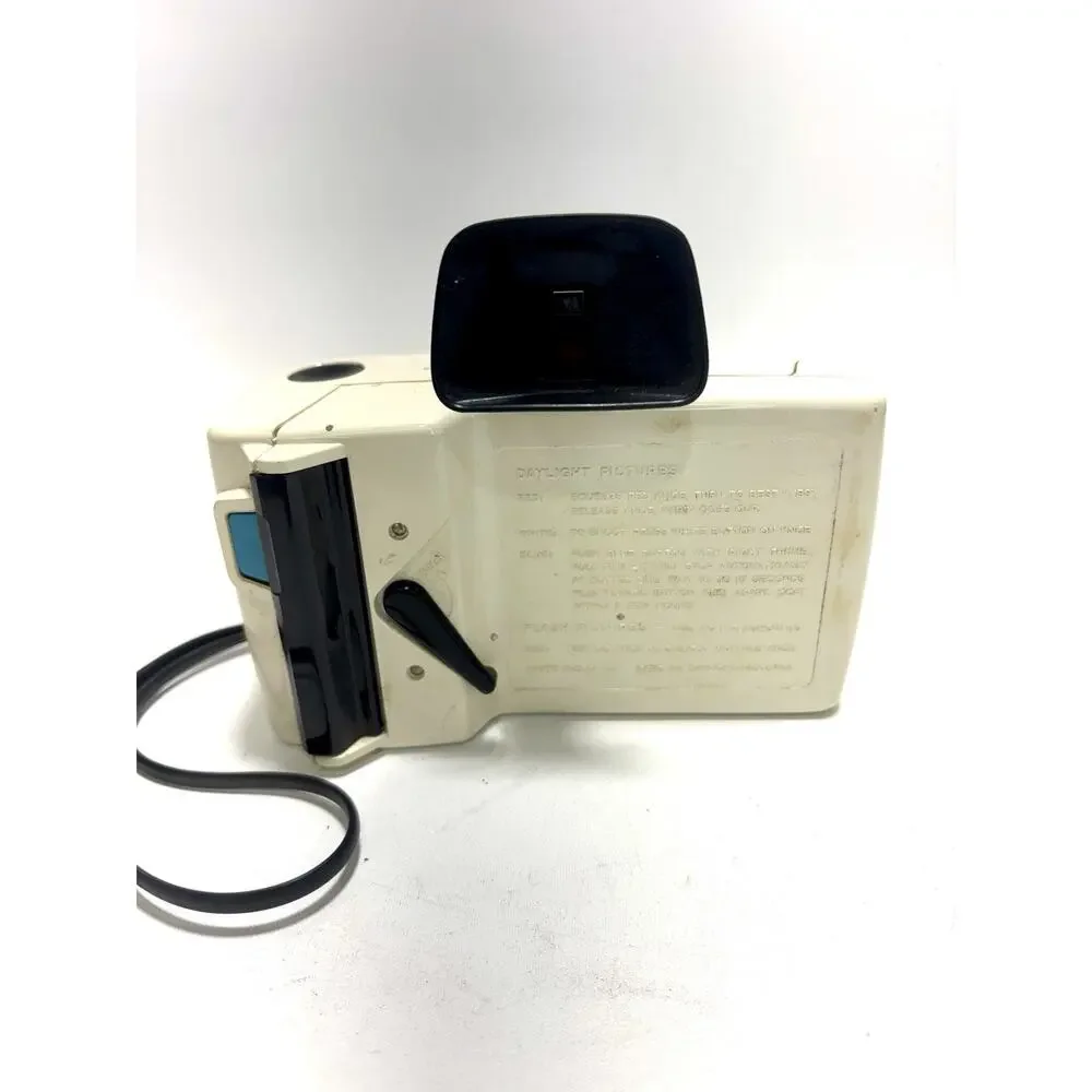 Vintage Polaroid Swinger Model 20 Land Camera w Case Manual Film Canisters